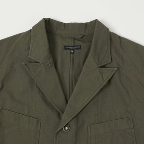 Engineered Garments Heavyweight Ripstop Bedford Jacket - Olive