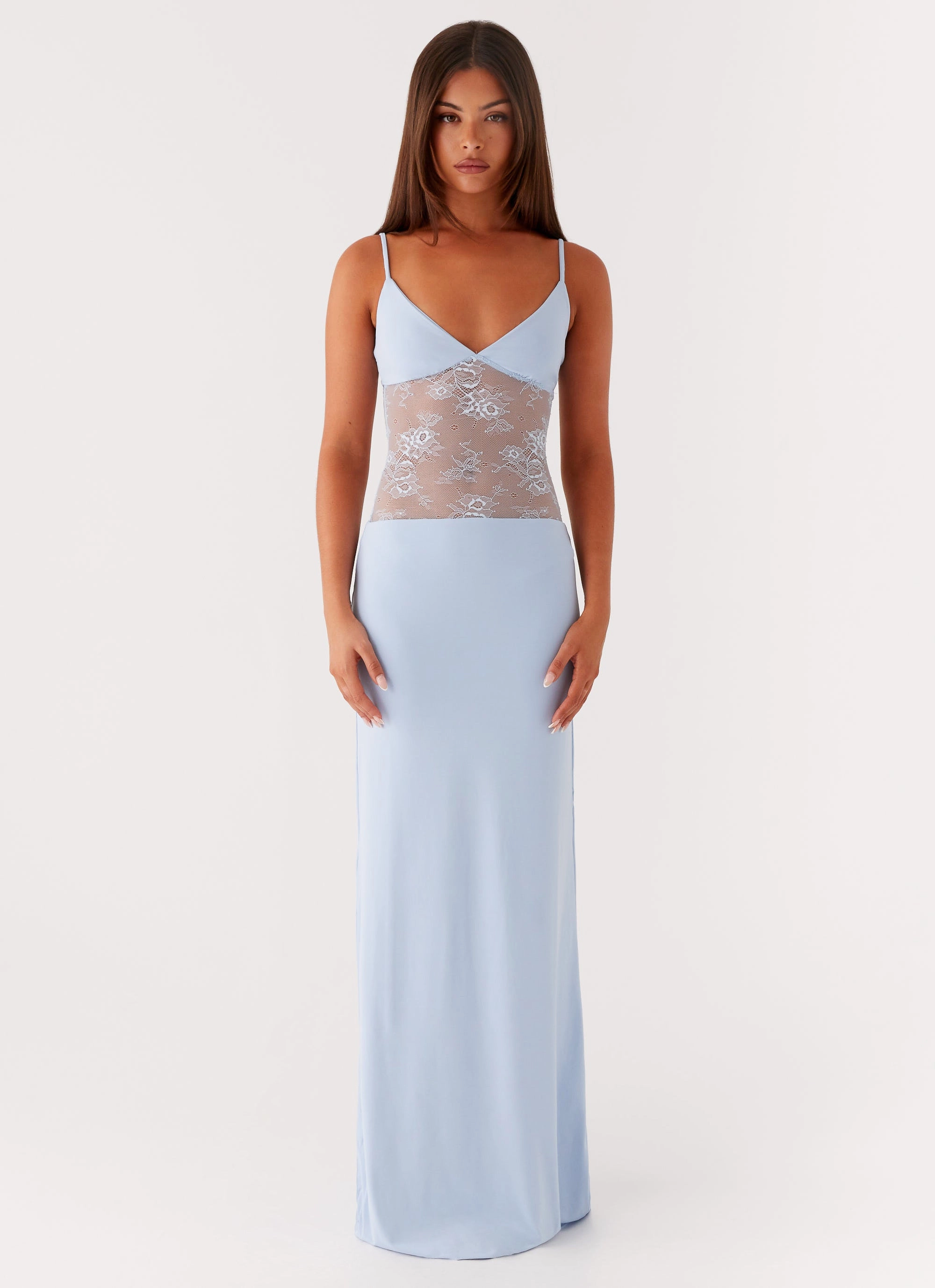 Basic Fashion Envy Maxi Dress - Blue