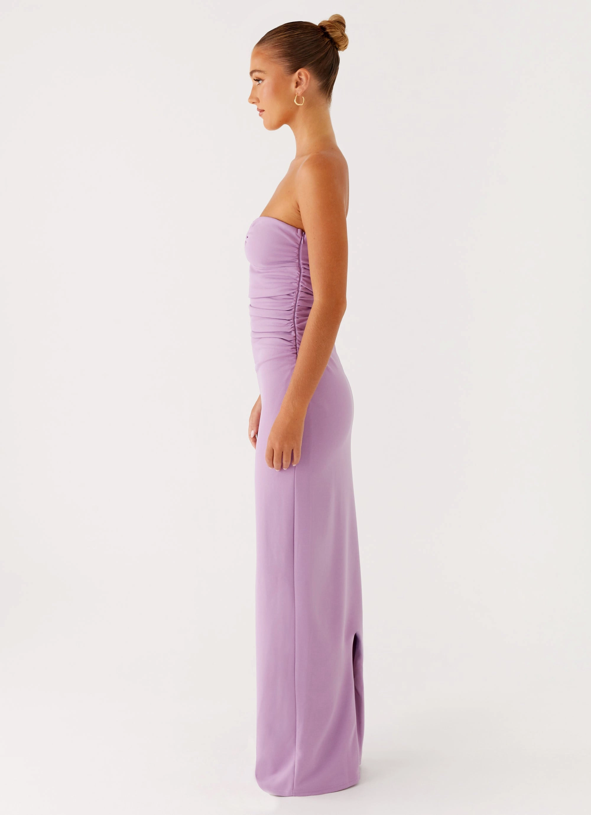 Eryn Maxi Dress - Lilac Artistic Shape