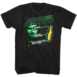 Escape From New York Radar Snake Men's T-Shirt