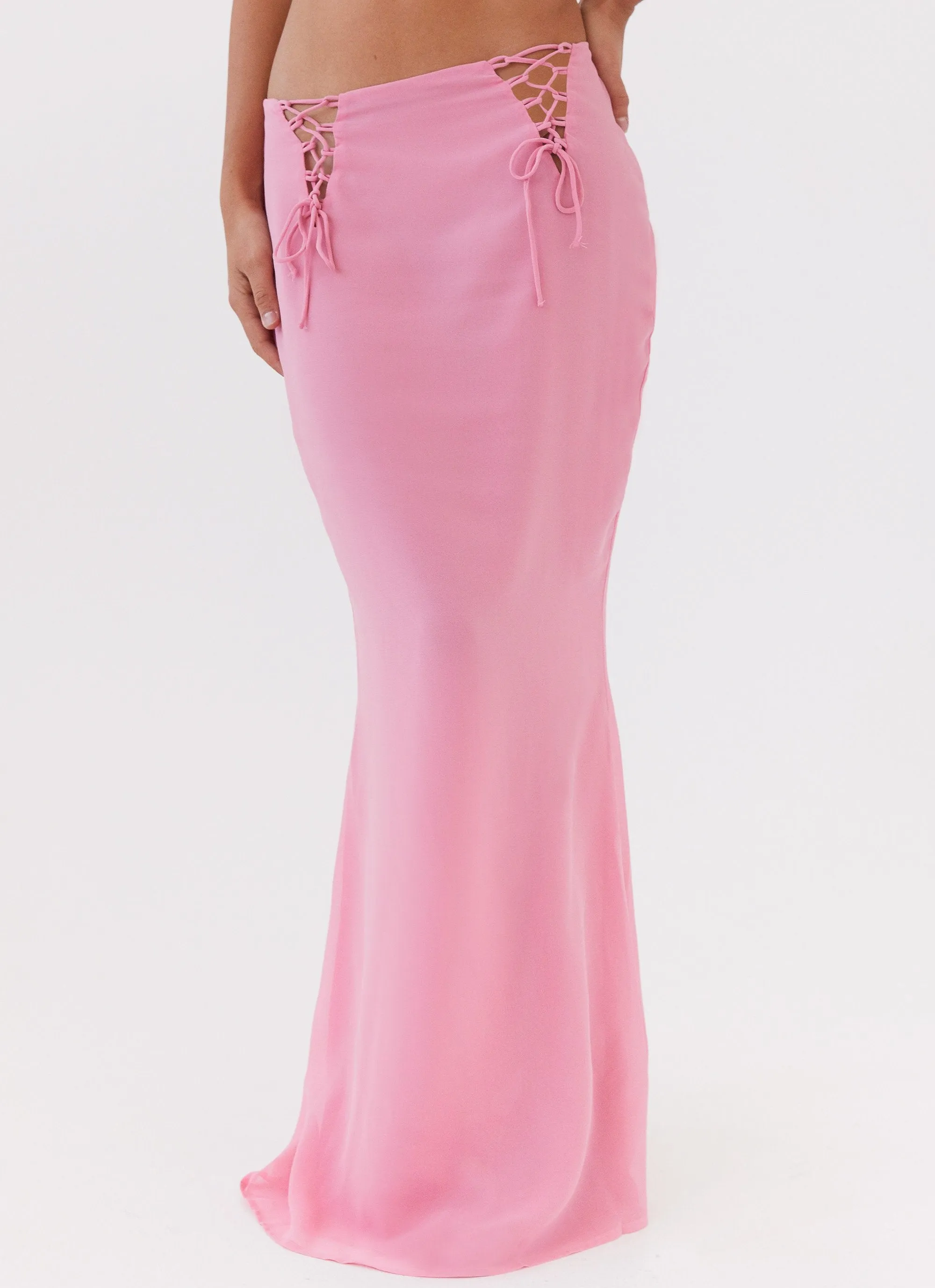 Performance Outfit Chella Tie Up Skirt - Pink