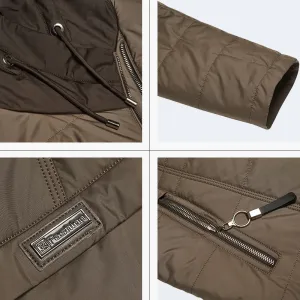 Estylo-Plus Size High Quality Hooded Warm Winter Jacket