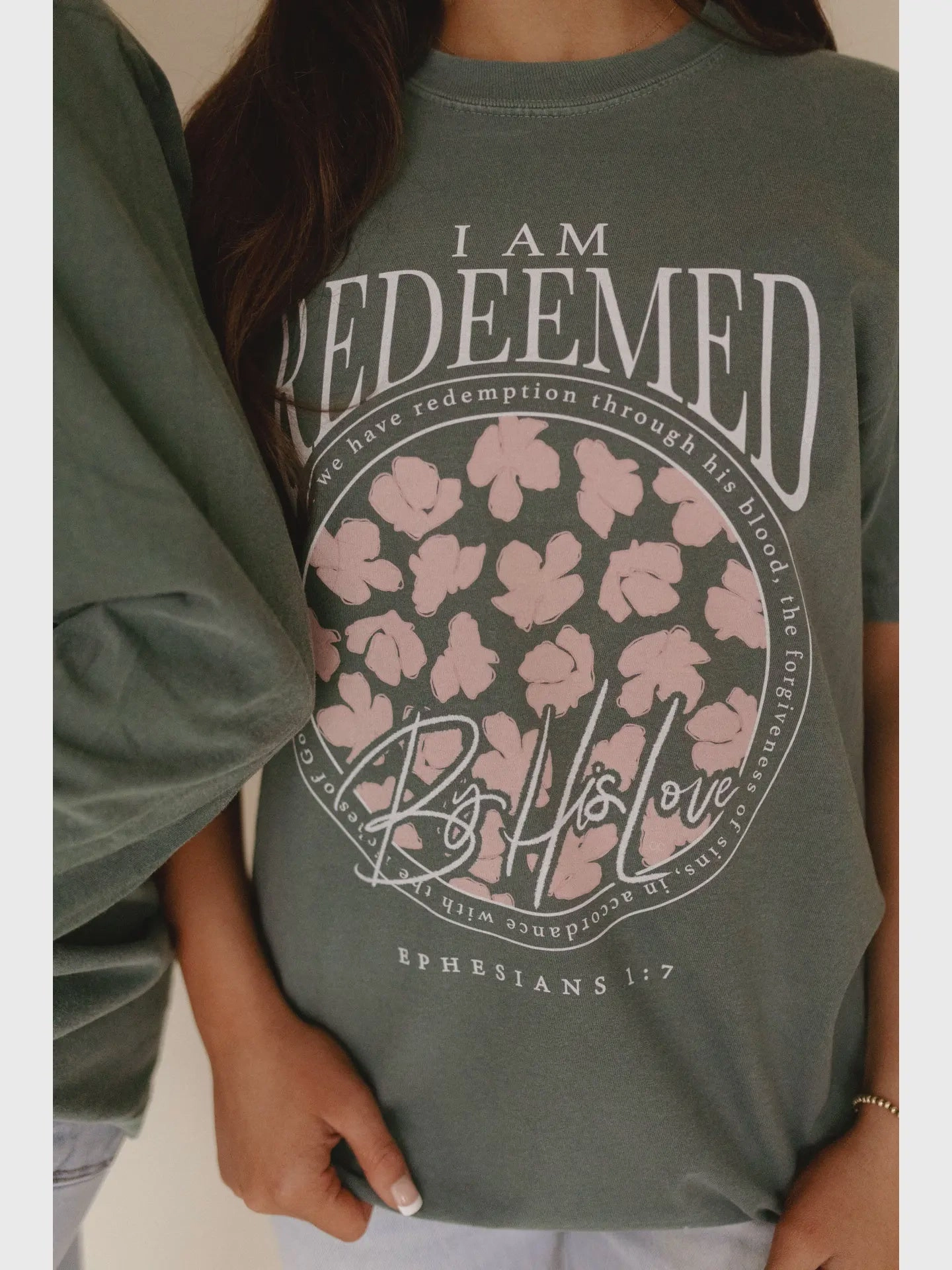 Relaxed Tee I Am Redeemed Tee