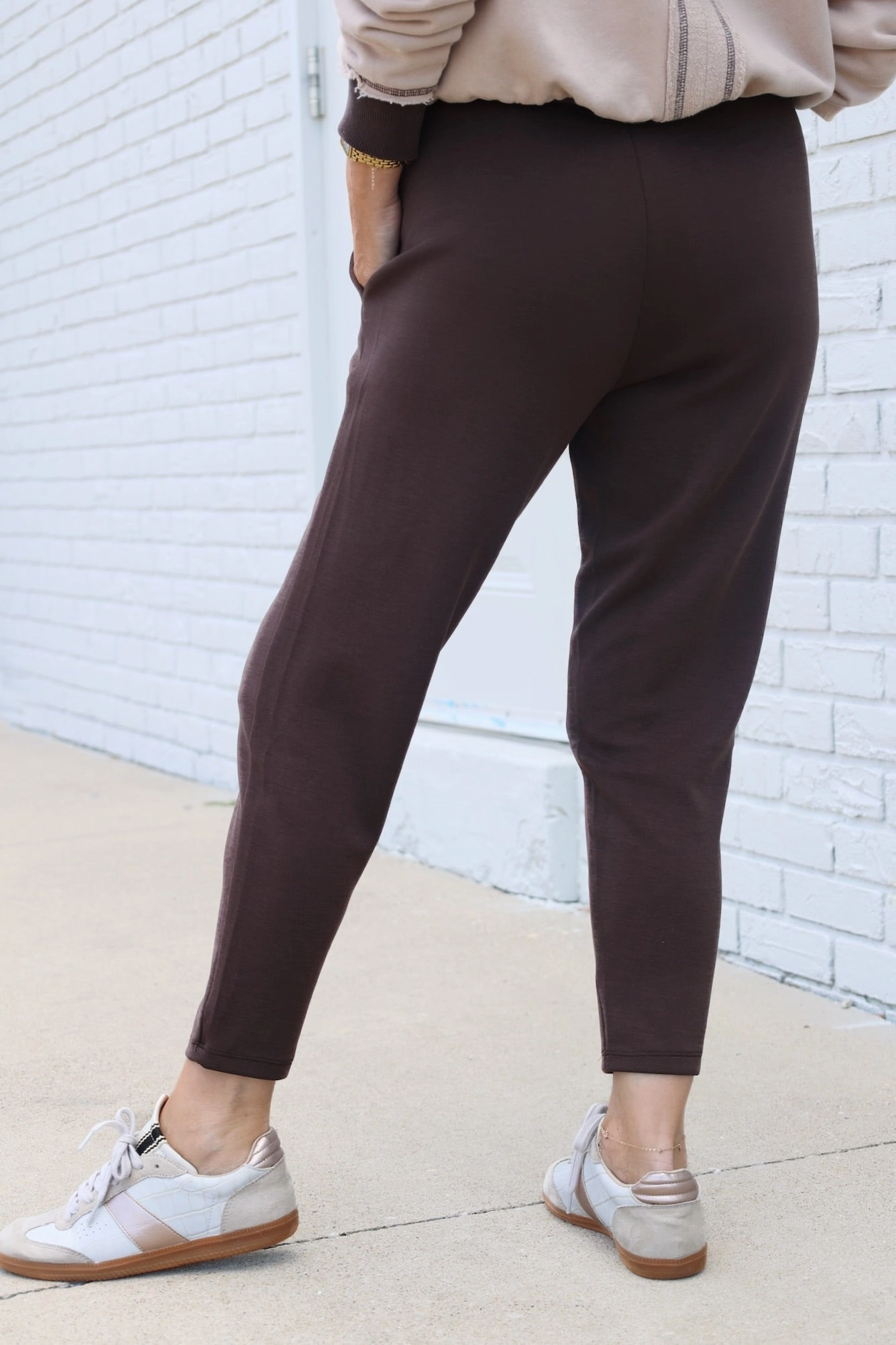 Cozy Blouse Laguna Scuba Pant- Espresso