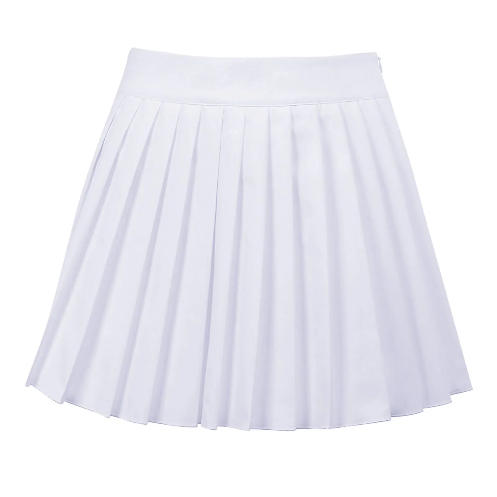 Europe Women Printed Skirt High Waist Sexy Casual Pleated A-Line Skirt