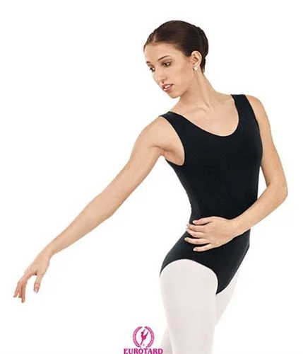 Eurotard Plus Size Tank Microfiber Leotard, 2X, 3X, 4X, 5X