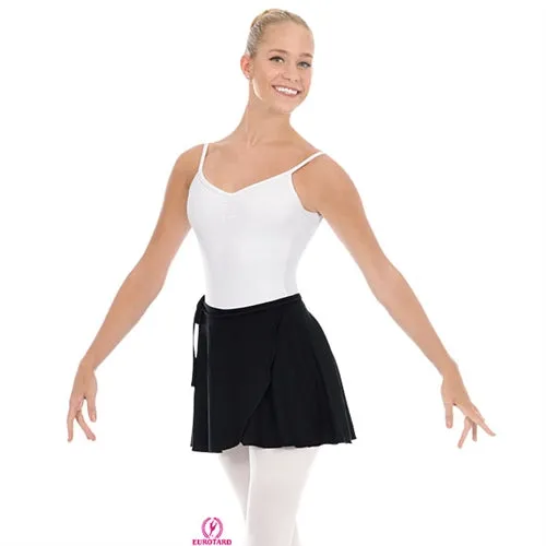 Eurotard Women's Plus Size Microfiber Wrap Skirt with Matching Ties