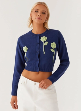 Everest Knit Cardigan - Navy Recycled fabric Everest Knit Cardigan - Navy Street Comfort Fit Wrinkle resistant fabric