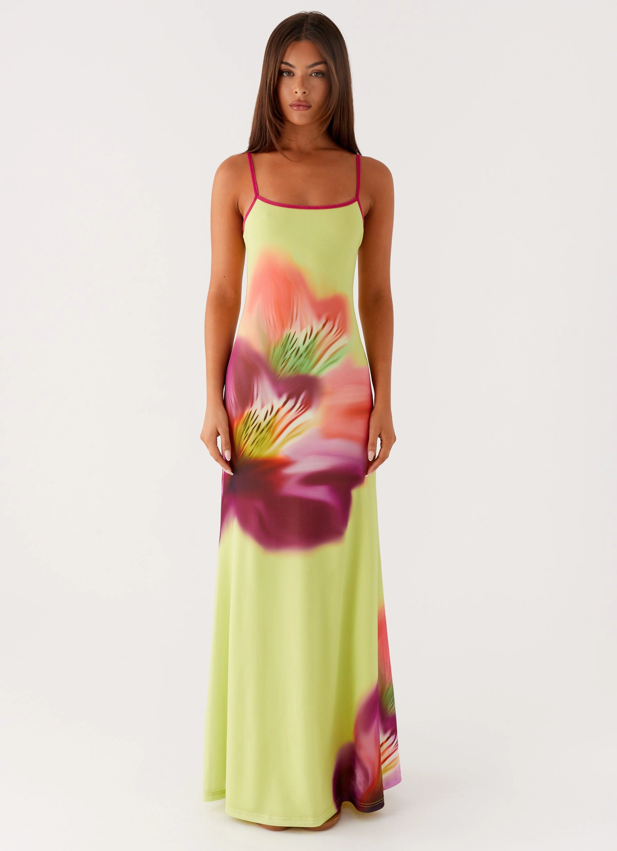 All-day style Everett Maxi Dress - Green Tropical