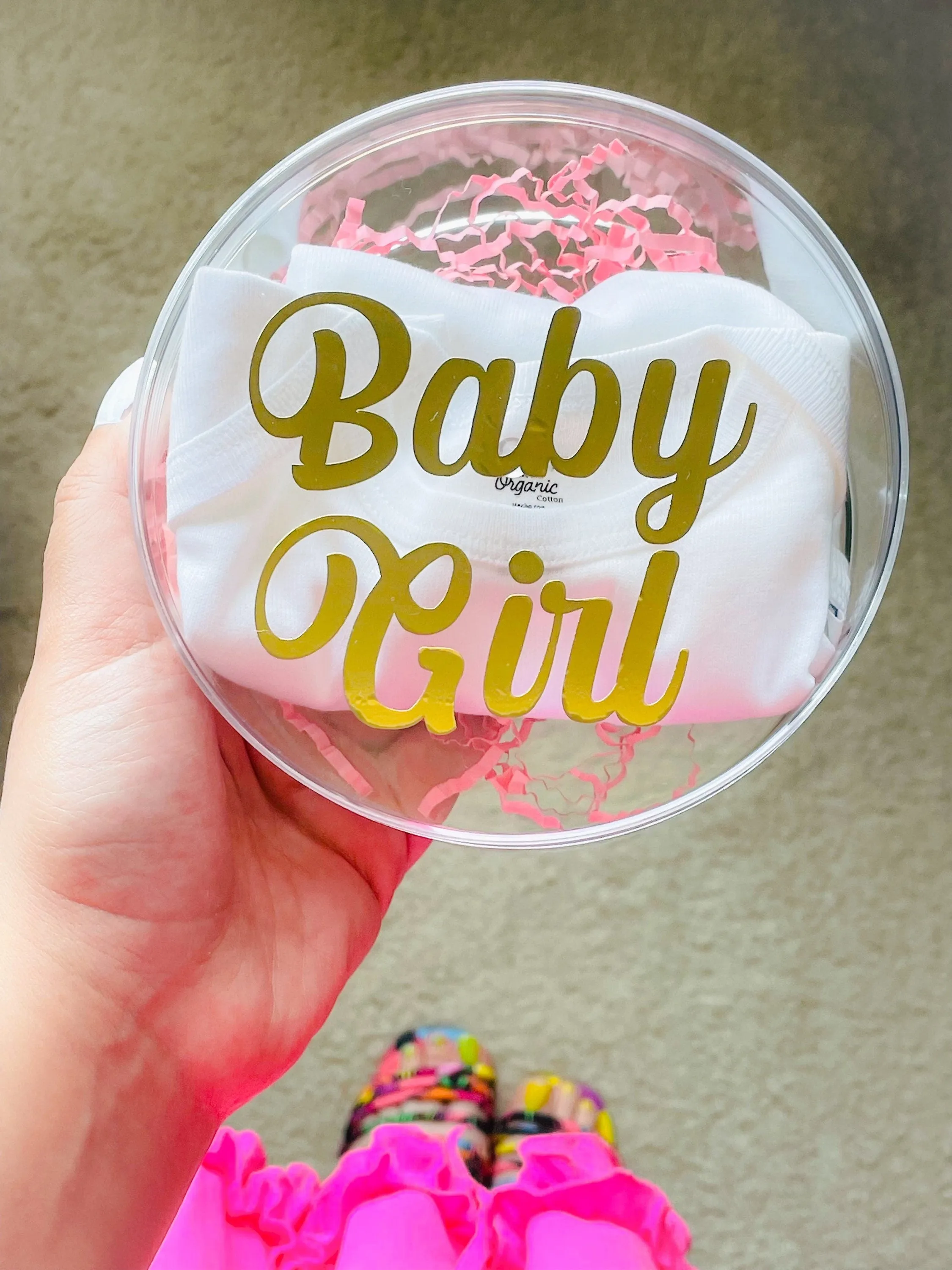Evil Eye Design Baby Box Acrylic Baby Box Custom Baby Box Baby Shower Gift Box