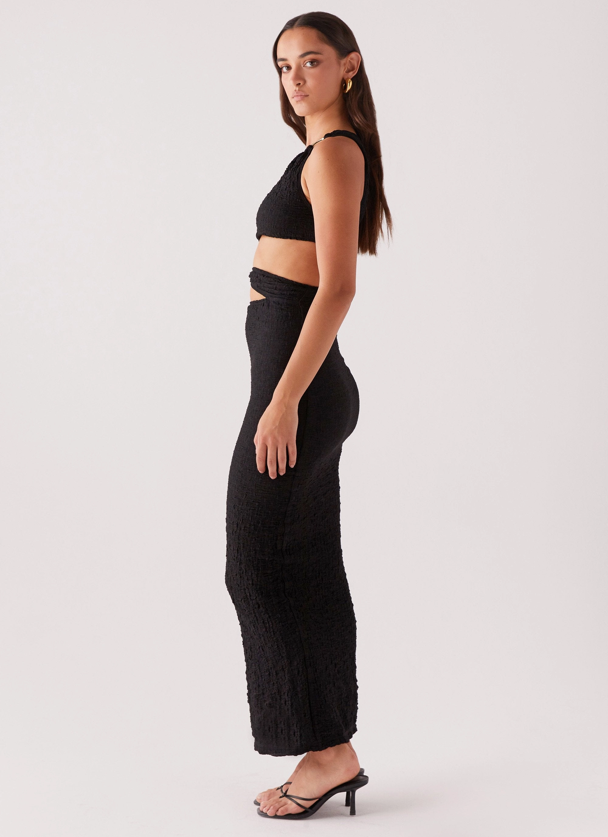 North Haven Maxi Dress - Black urban vibe Sophisticated Look