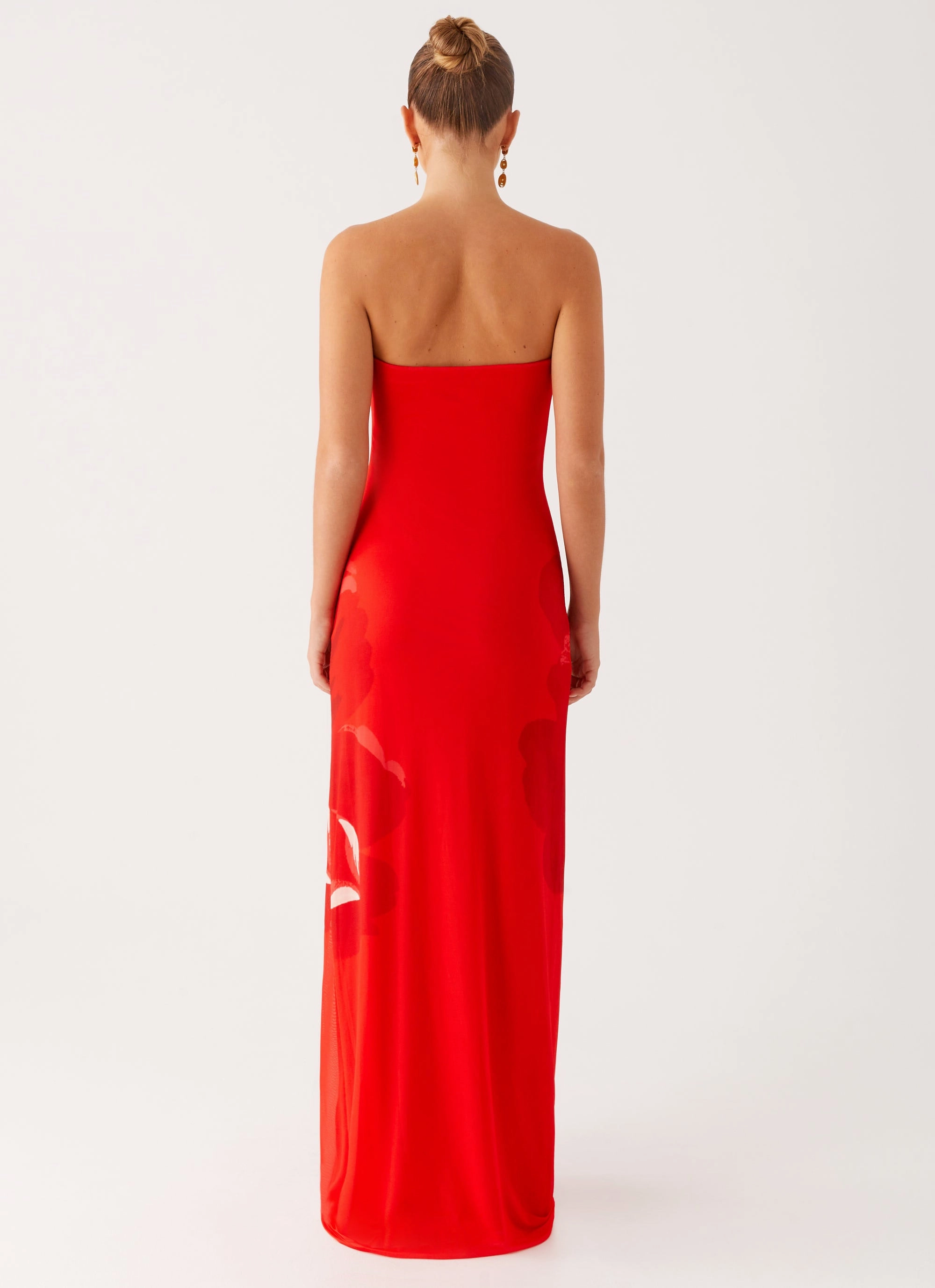 Fall Ready Fabian Maxi Dress - Red