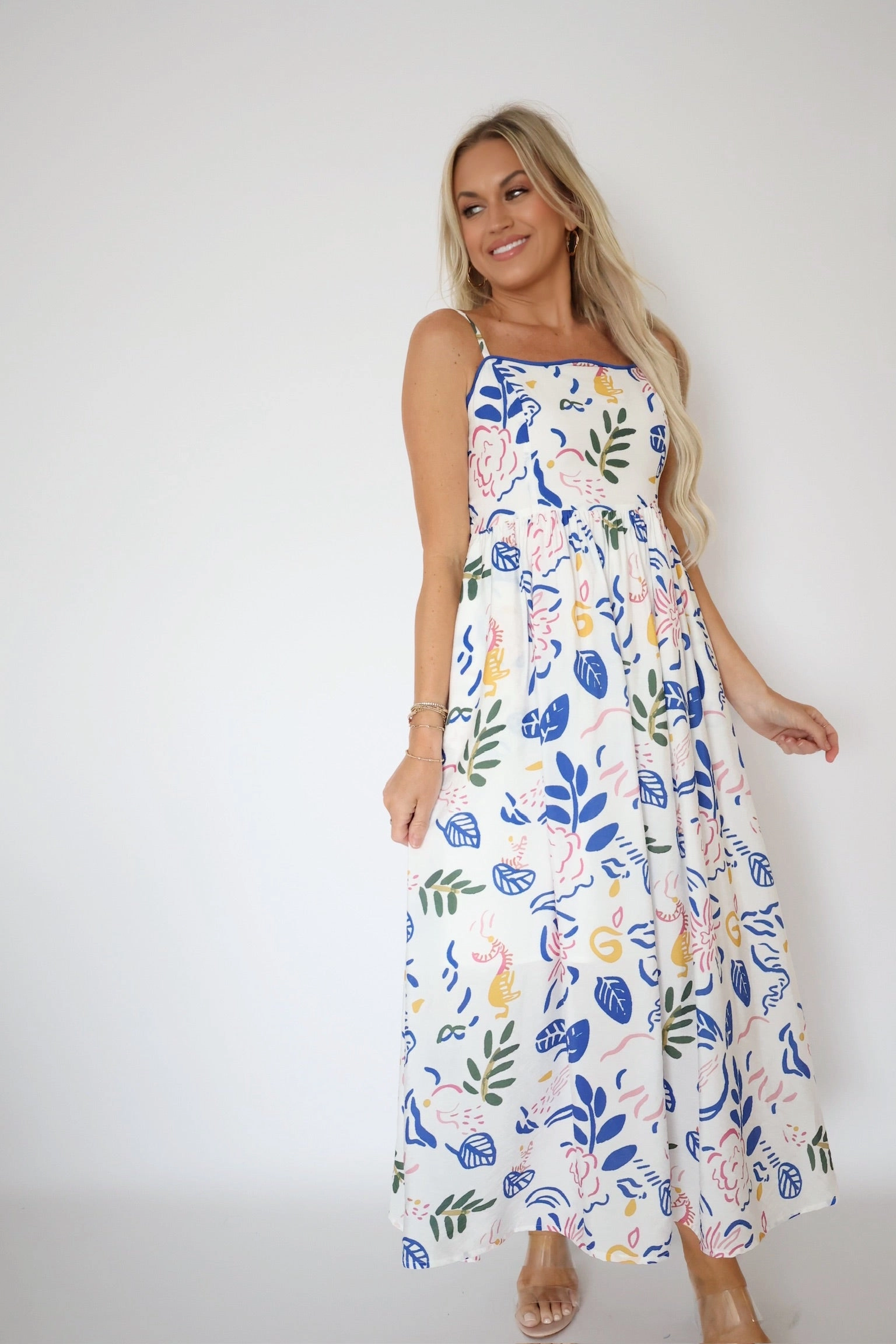 Ratliff Midi Dress (FINAL SALE) HypoallergenicMaterial OdorResistant Coating