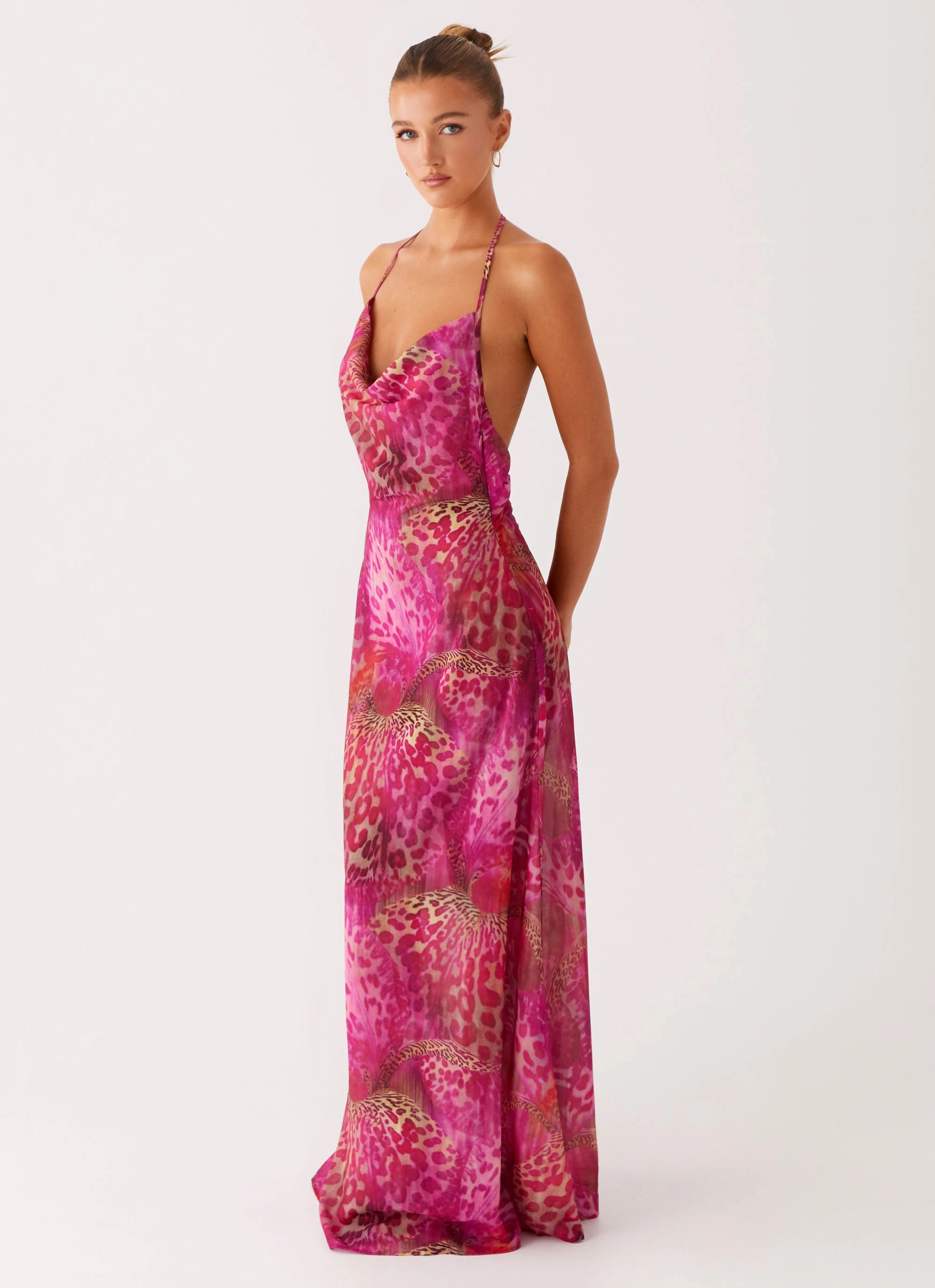Fantasy Maxi Dress - Lavender Lagoon Structured-Shape