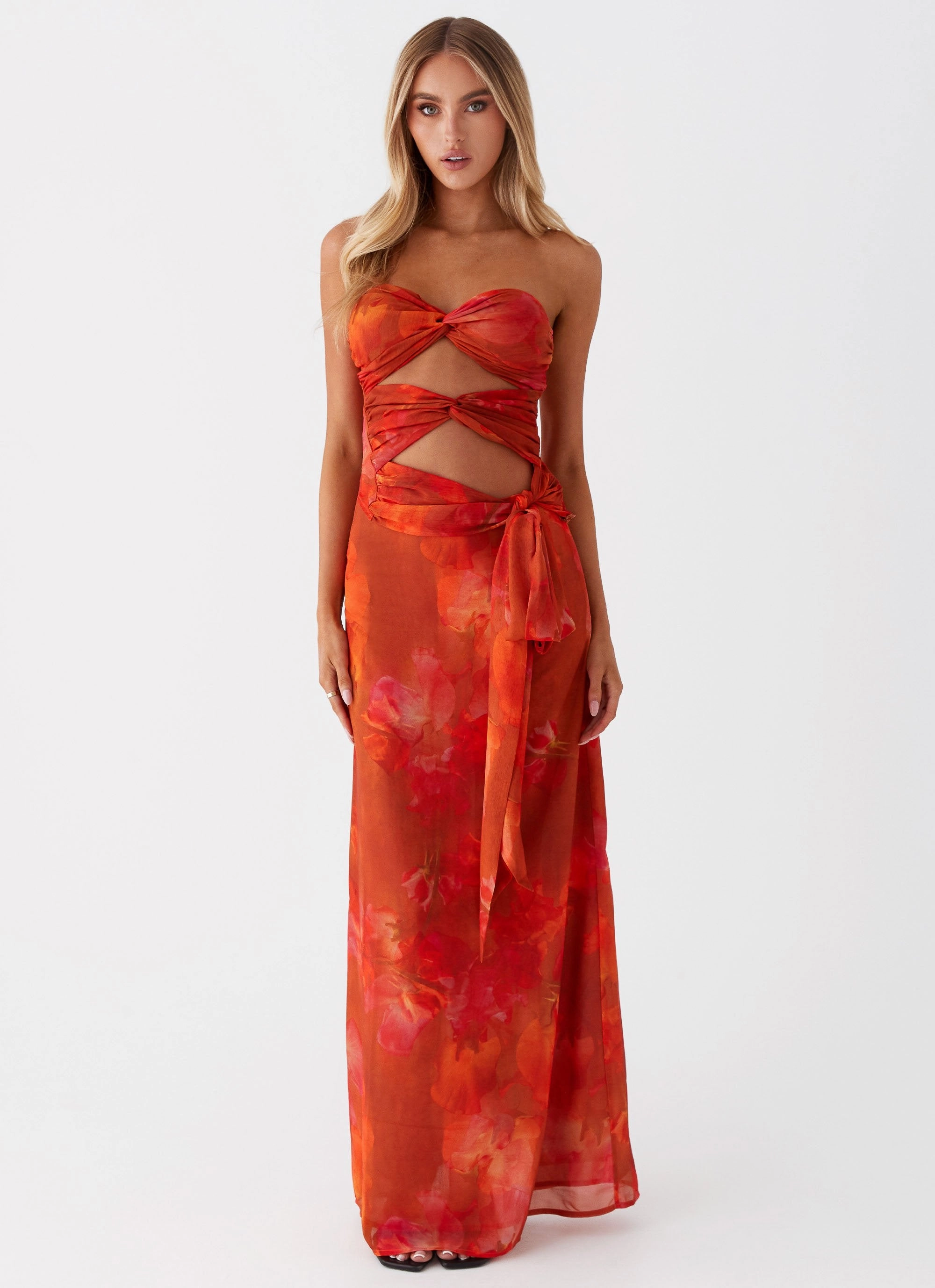 Anti Pilling Technology Comfy Fit Sunlight Cascade Top - Amber