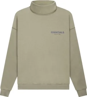 Fear of God Essentials Pullover Mockneck 'Pistachio', green