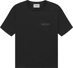 Fear of God Essentials Short-Sleeve Tee 'Stretch Limo', Black