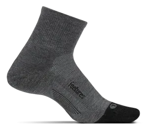 Feetures Merino Cushion Quarter Running Socks - FEET-EM20163