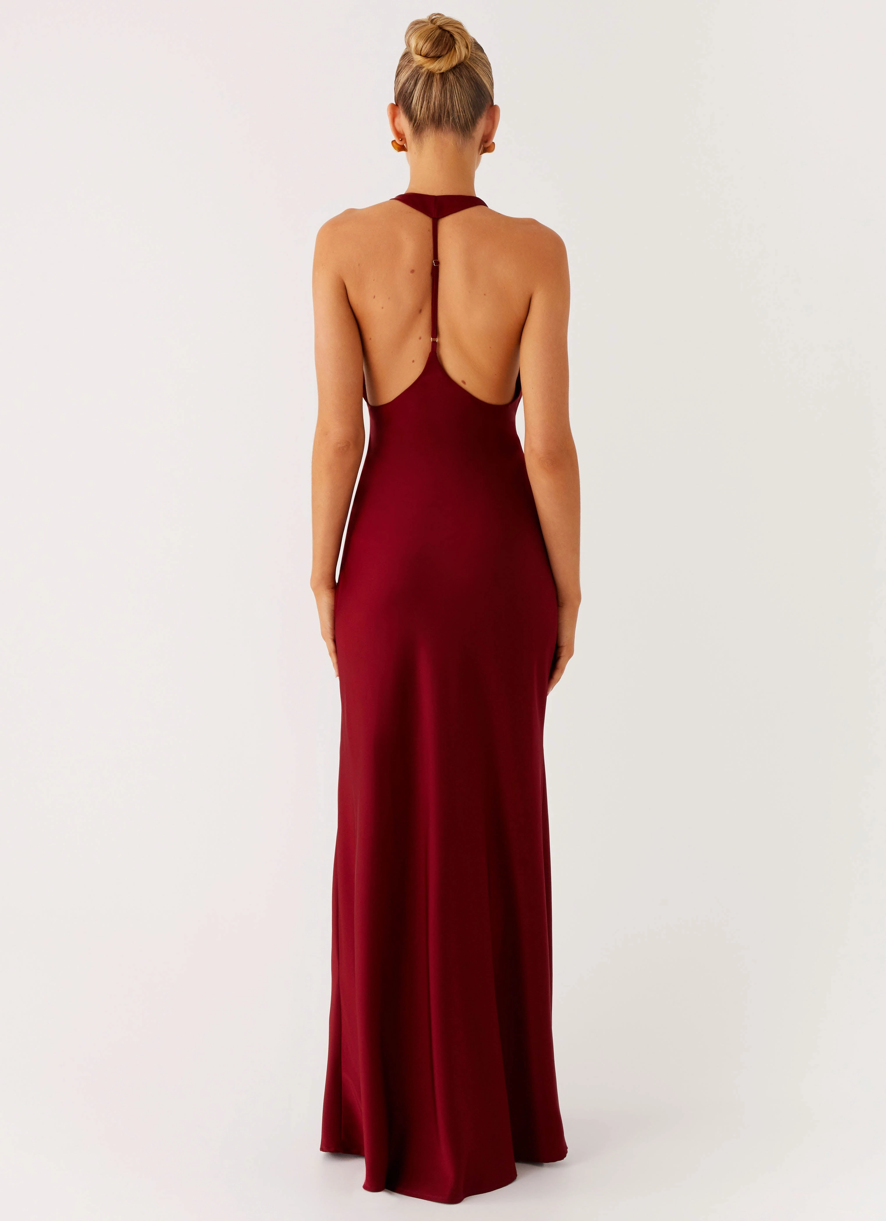 Angie Maxi Dress - Burgundy Capsule-Wardrobe Chic Style Wear