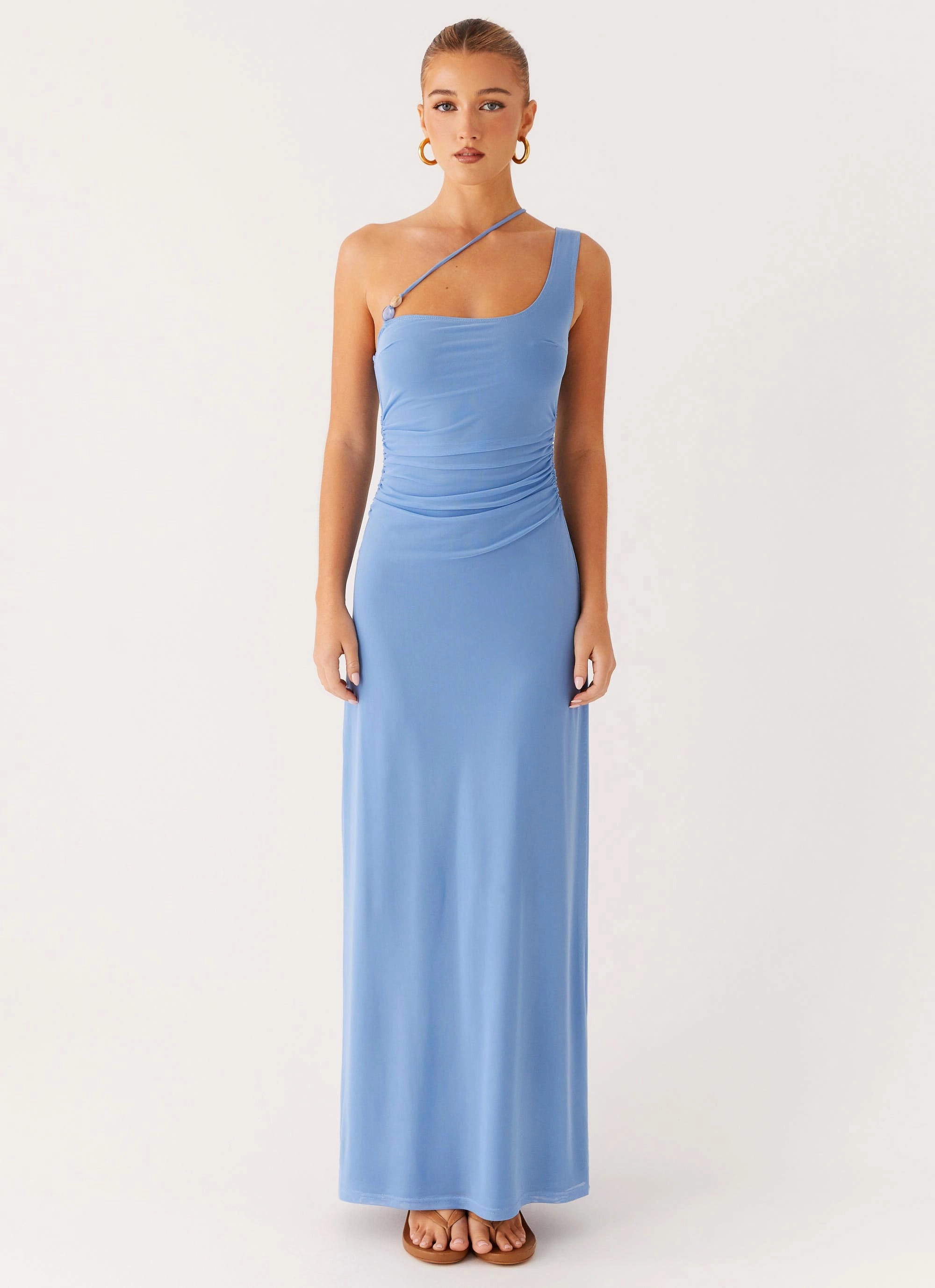 Larisa Maxi Dress - Cornflower Blue Modern Layers