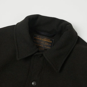 Filson Mackinaw Wool Work Jacket - Peat Black Filson Mackinaw Wool Work Jacket - Peat Black