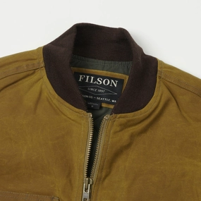 Filson Tin Cloth Insulated Work Vest - Dark Tan Filson Tin Cloth Insulated Work Vest - Dark Tan