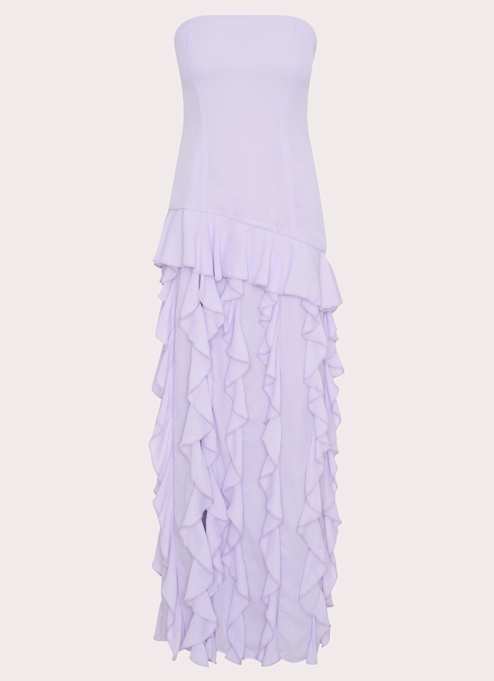 Firefly Maxi Dress - Lilac Sophisticated Layers Fashionable Layer