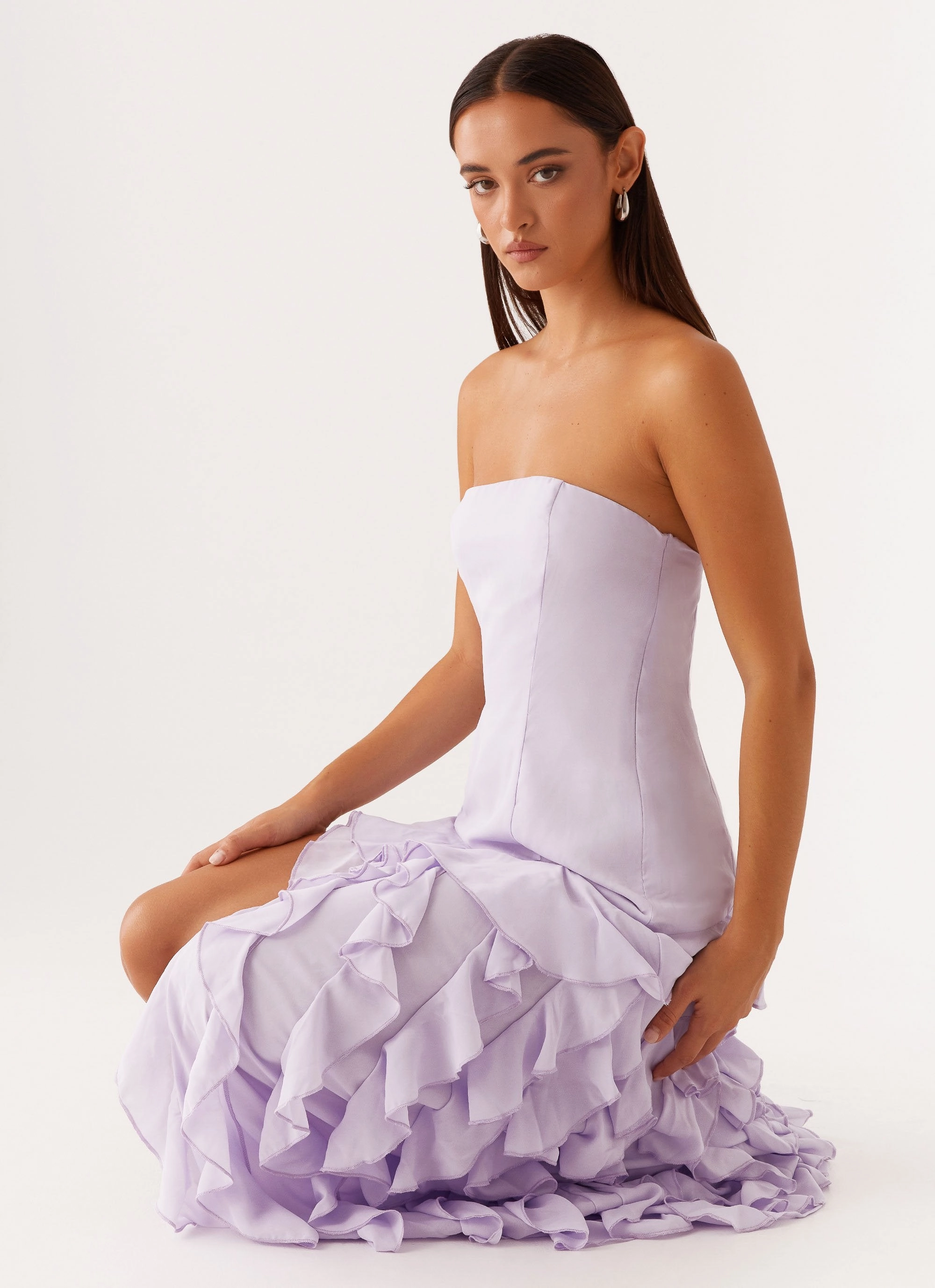 Firefly Maxi Dress - Lilac Trendy Piece