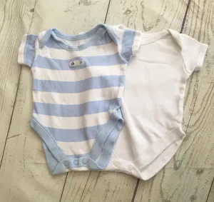 First Size Bodysuits x2
