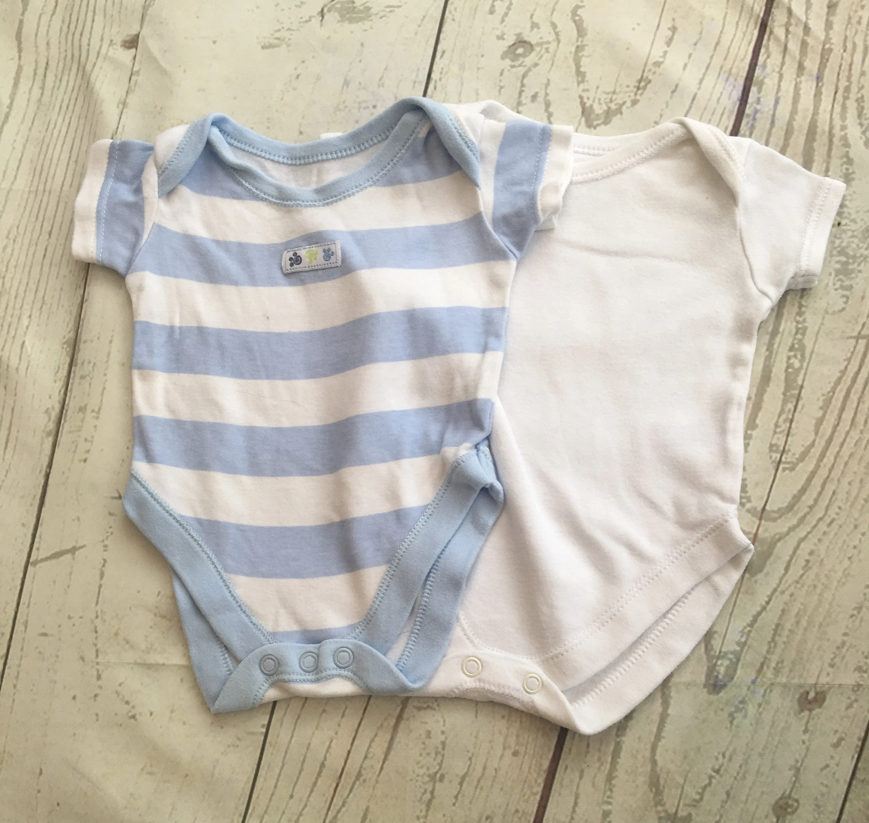 First Size Bodysuits x2