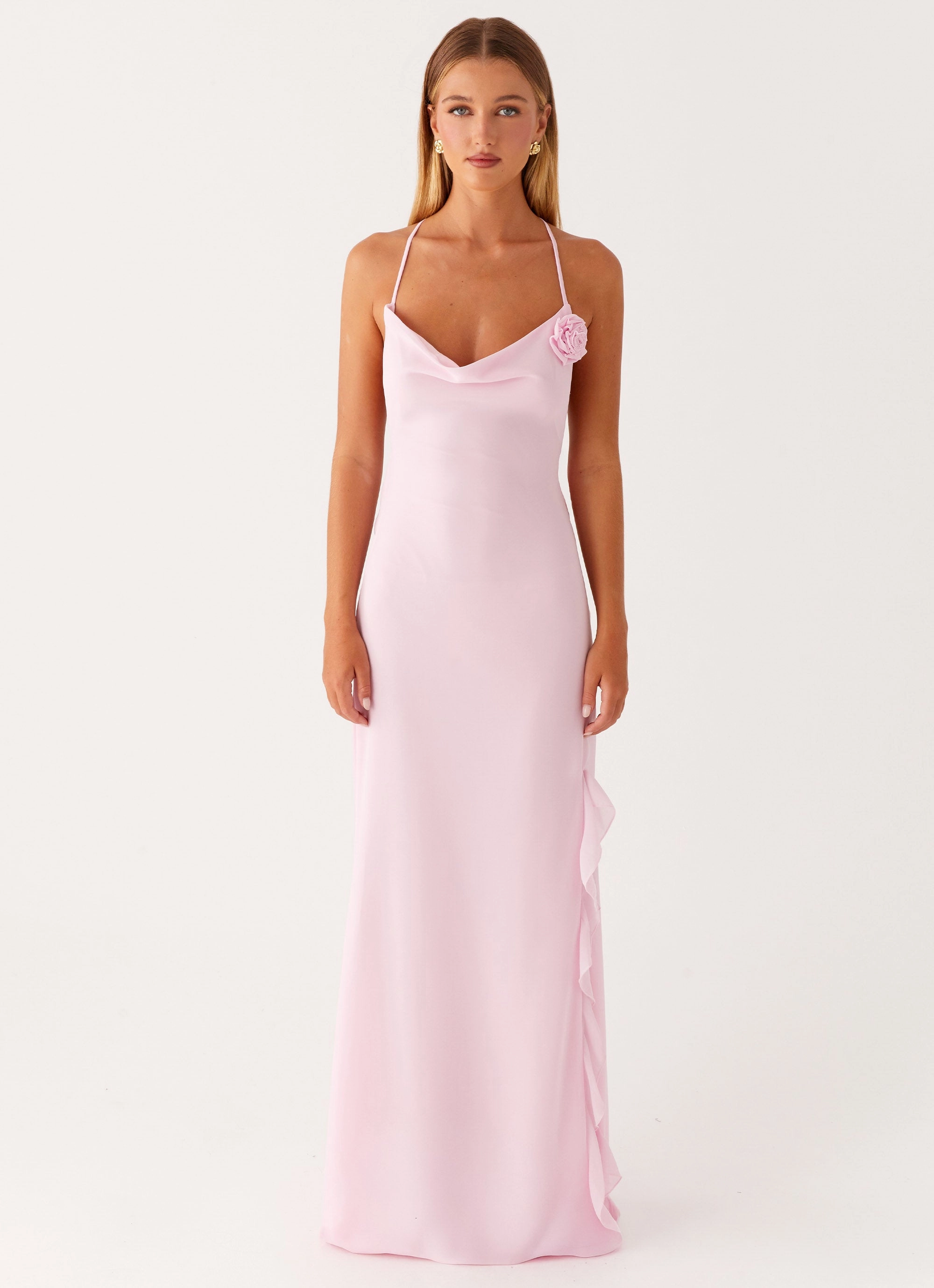 First Class Maxi Dress - Pink Beauty Zone