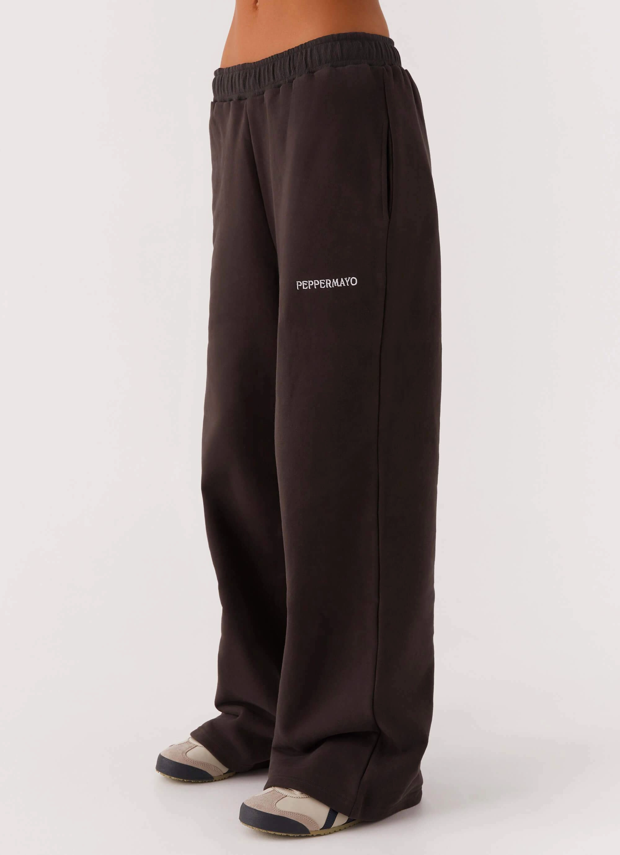 Smart Design Anti Bacterial Treatment Signature Sweatpants - Charcoal