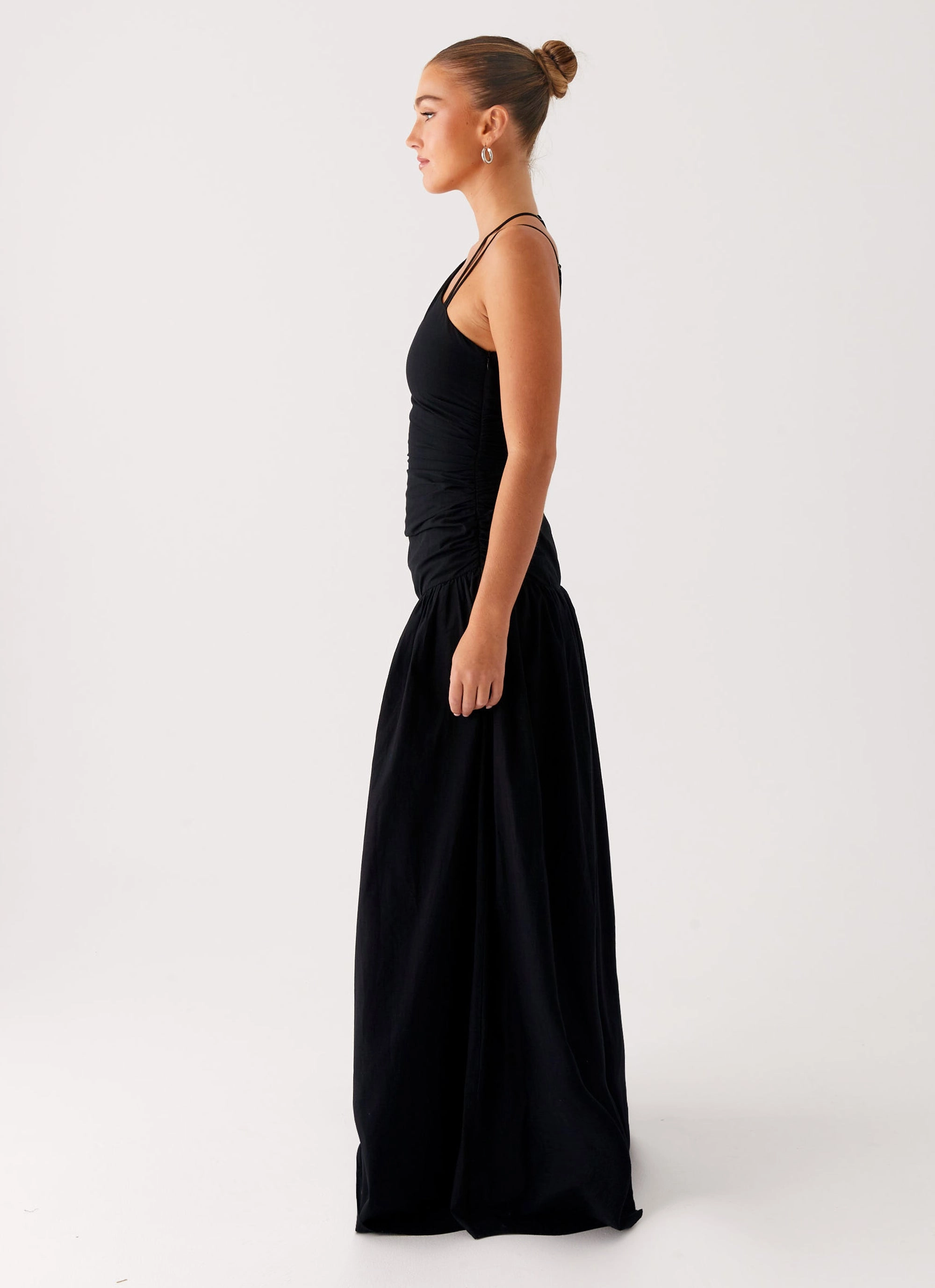 Cortez Maxi Dress - Black Simple Profile