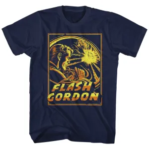 Flash Gordon Space Explosion Men's T-Shirt
