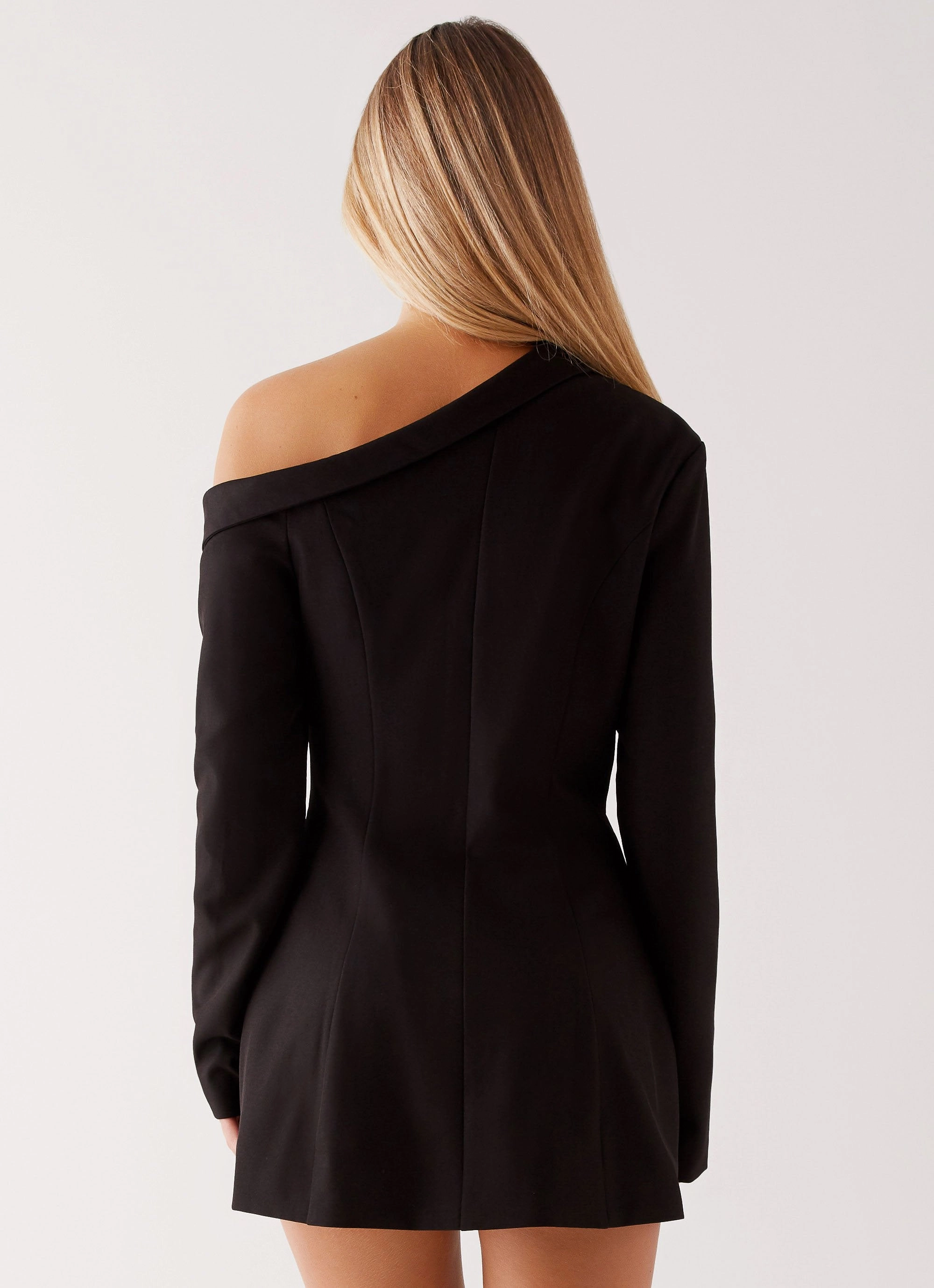 EcoFriendly Dye Process Cody Mini Dress - Black