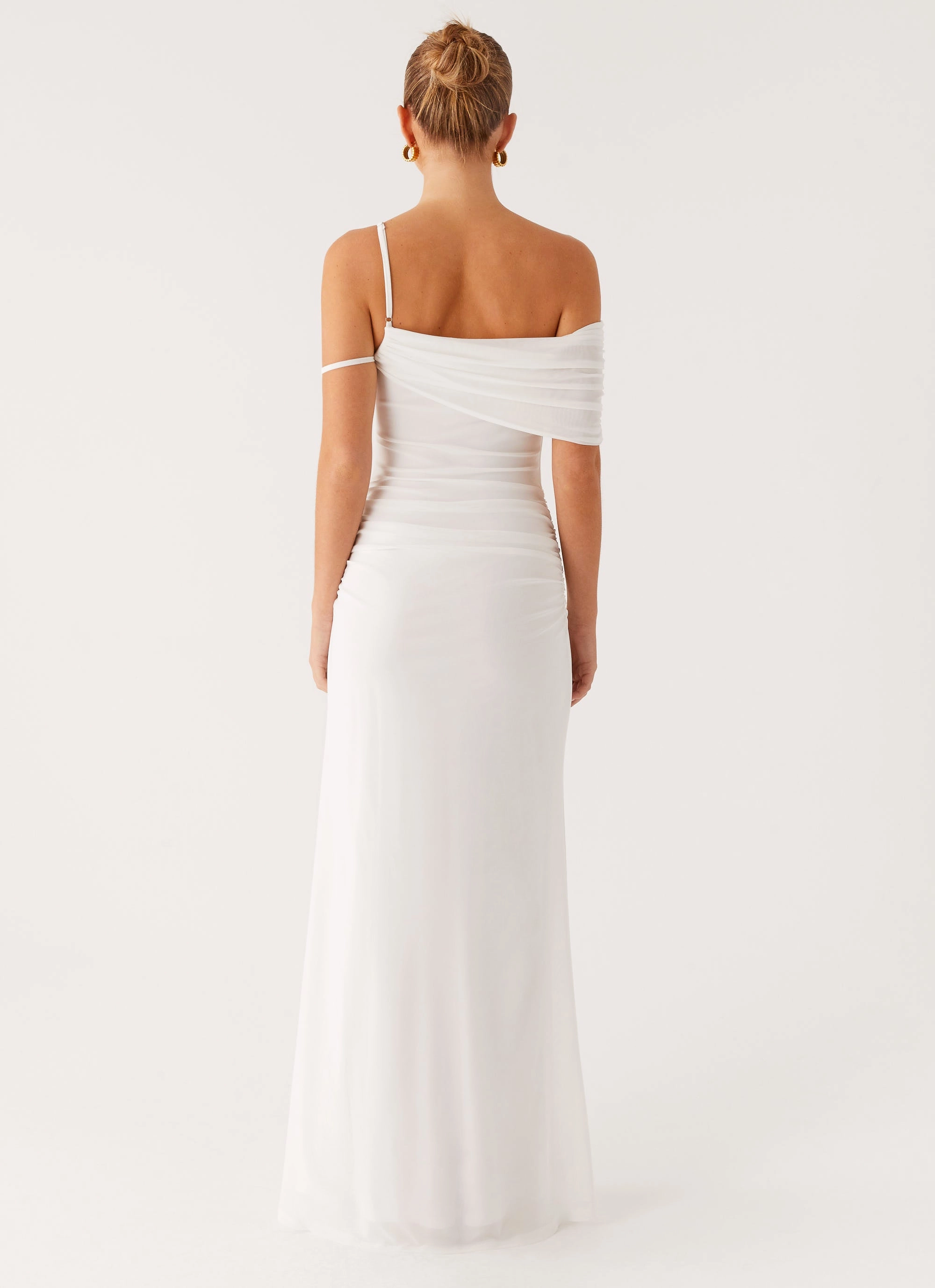 Conquer Maxi Dress - Off White Comfy Flex