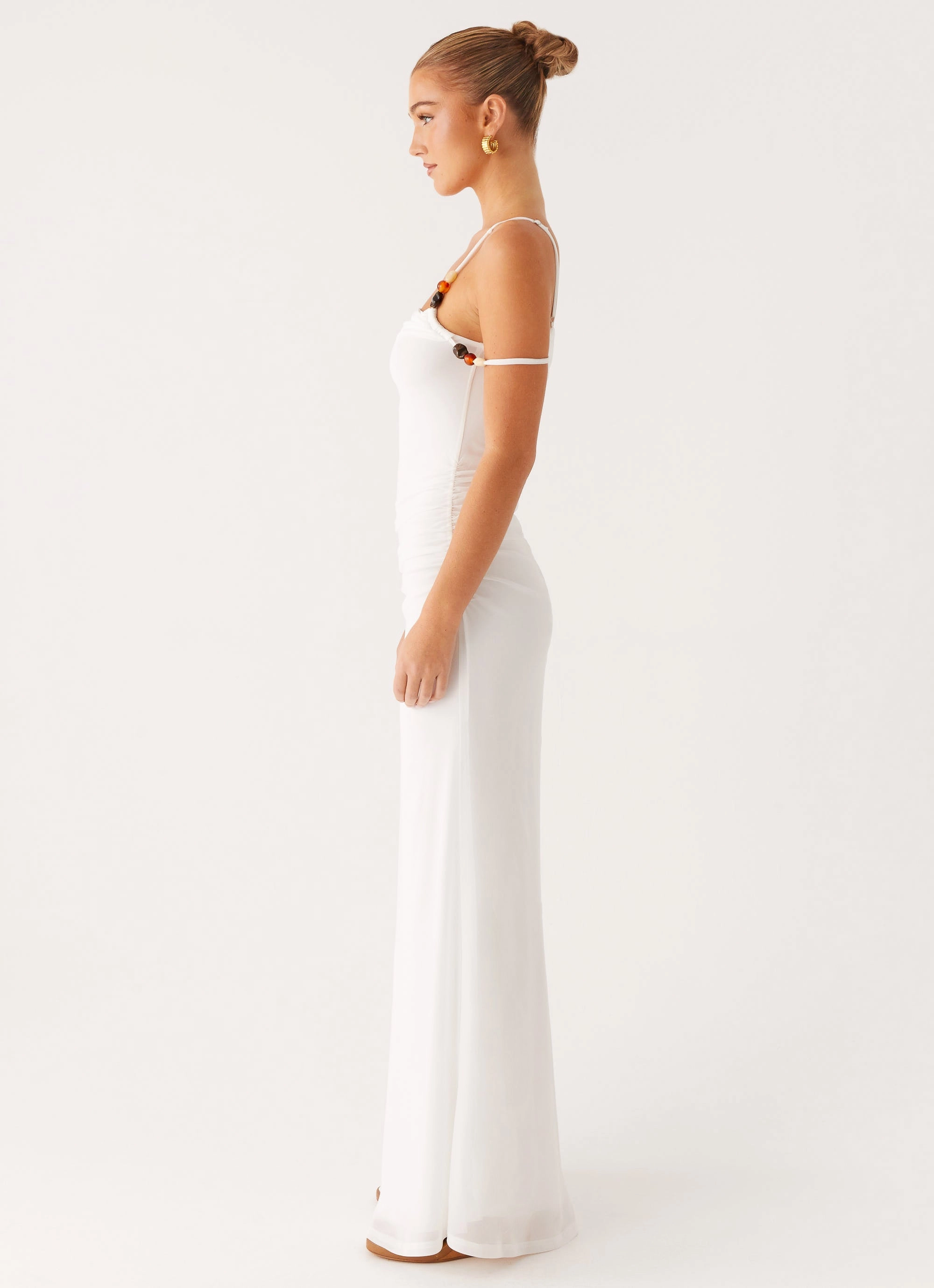 Conquer Maxi Dress - Off White Winter Proof All Gender Fit