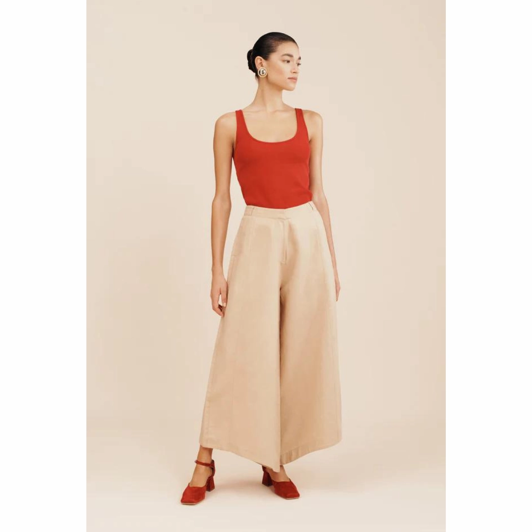 POSSE Ruth Trouser, Latte Chilly Day Comfort