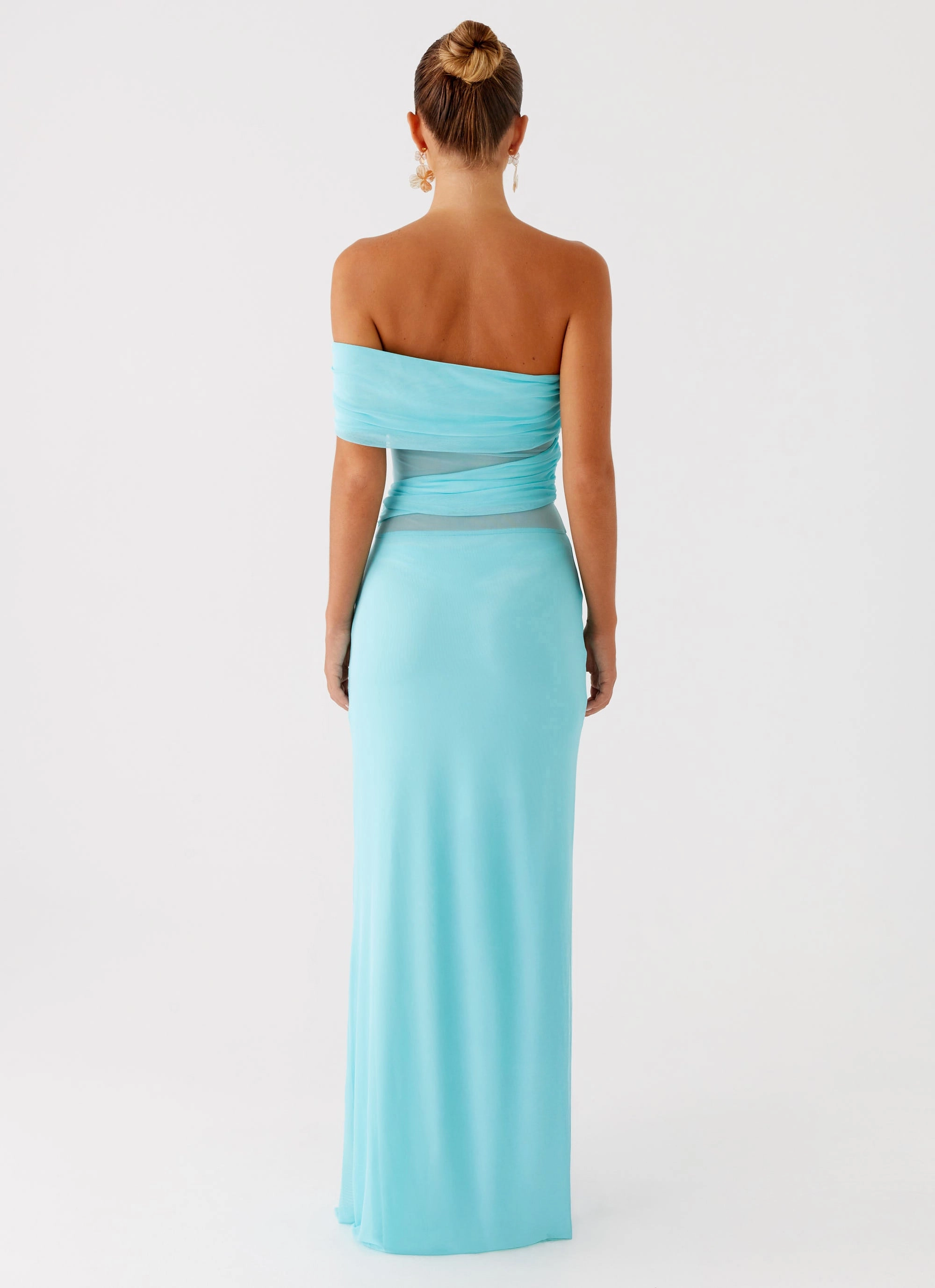 Lumi Maxi Dress - Turquoise Countryside-Style Relax Motion