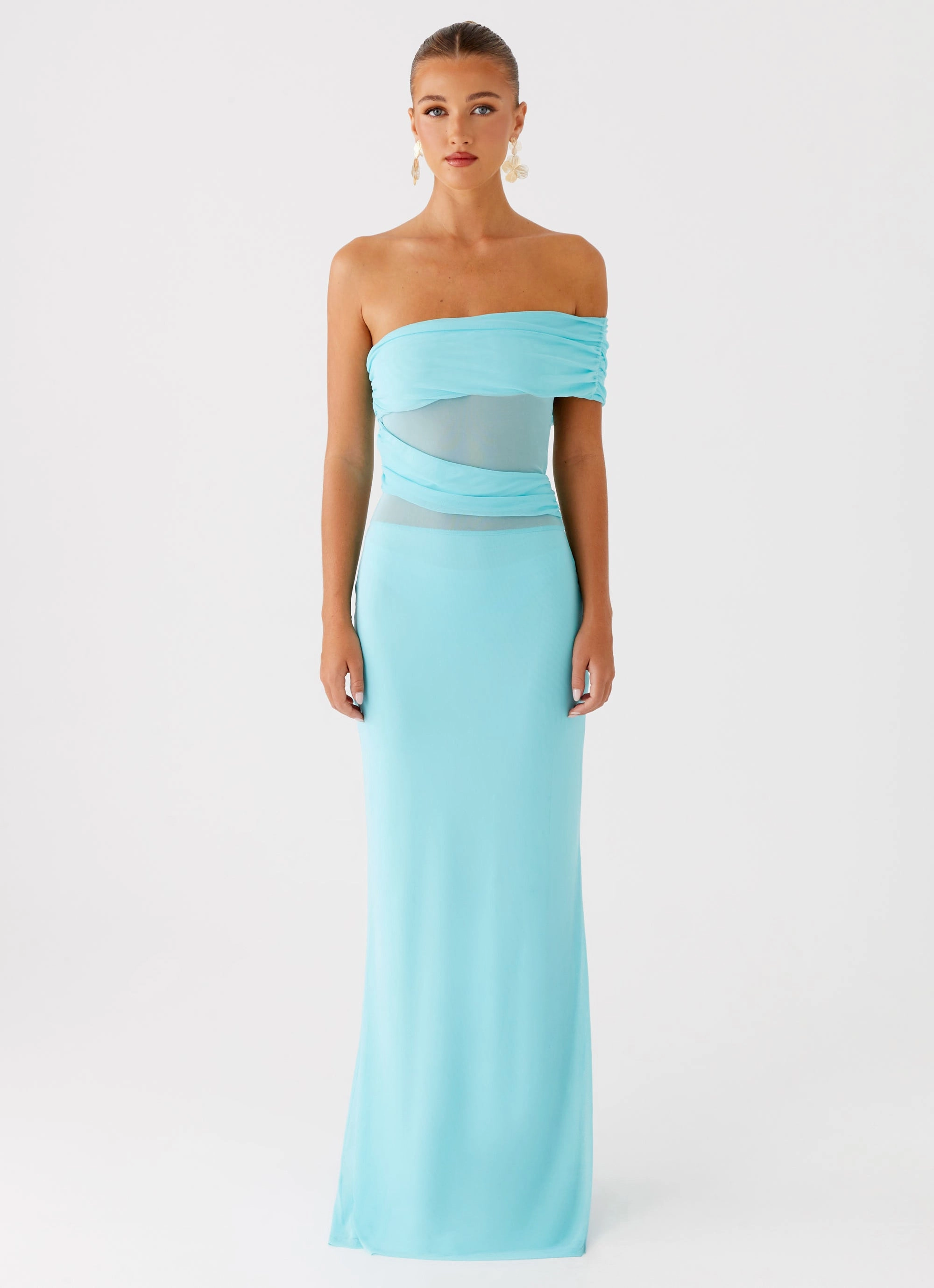 Lumi Maxi Dress - Turquoise Bold Fashion