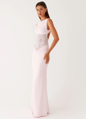 Breathable Love Tease Maxi Dress - Baby Pink