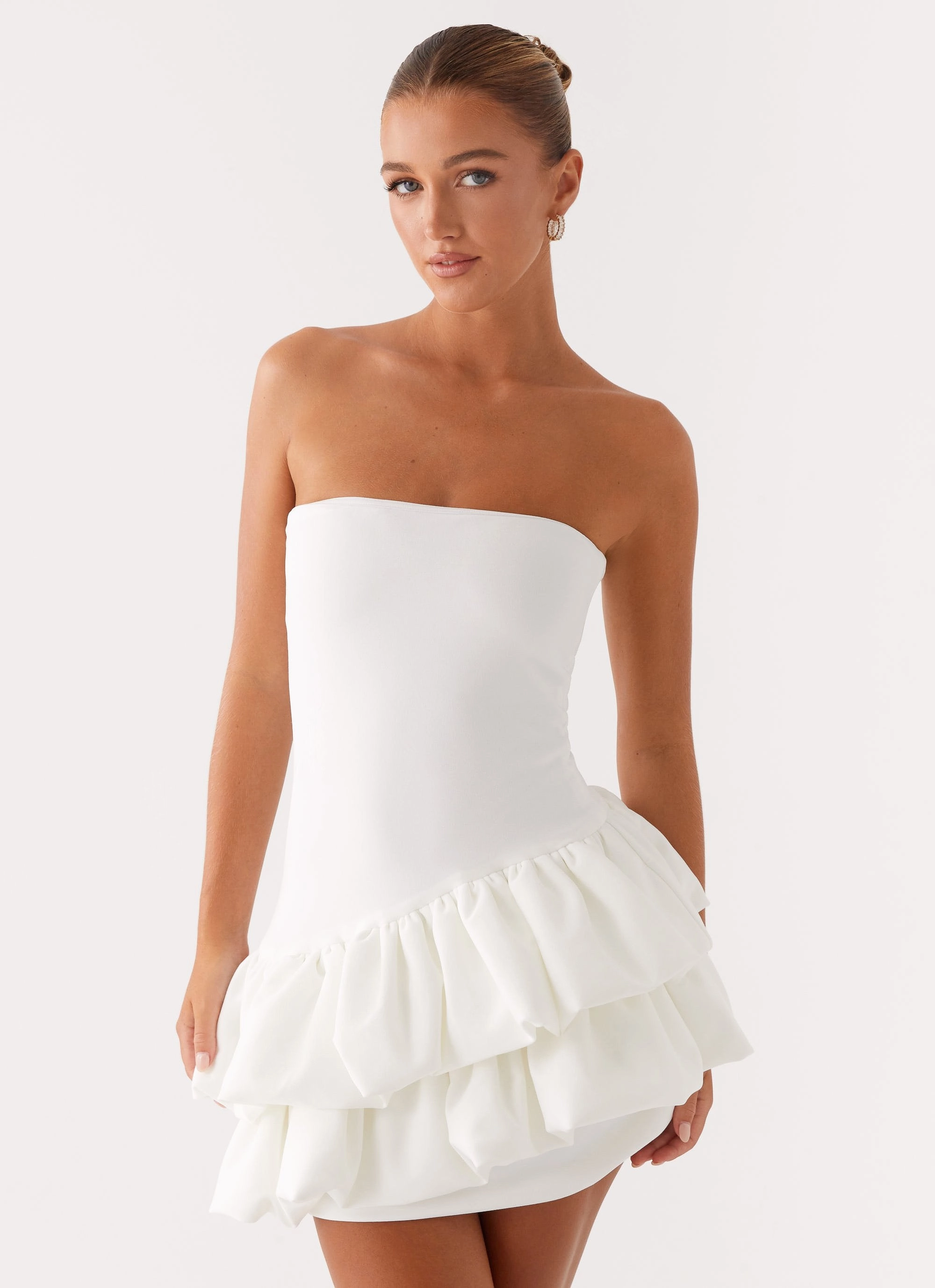 Dreamy Flow Marie Mini Dress - White