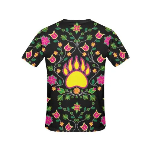 Floral Bearpaw T-shirt for Women/Large Size (USA Size) (