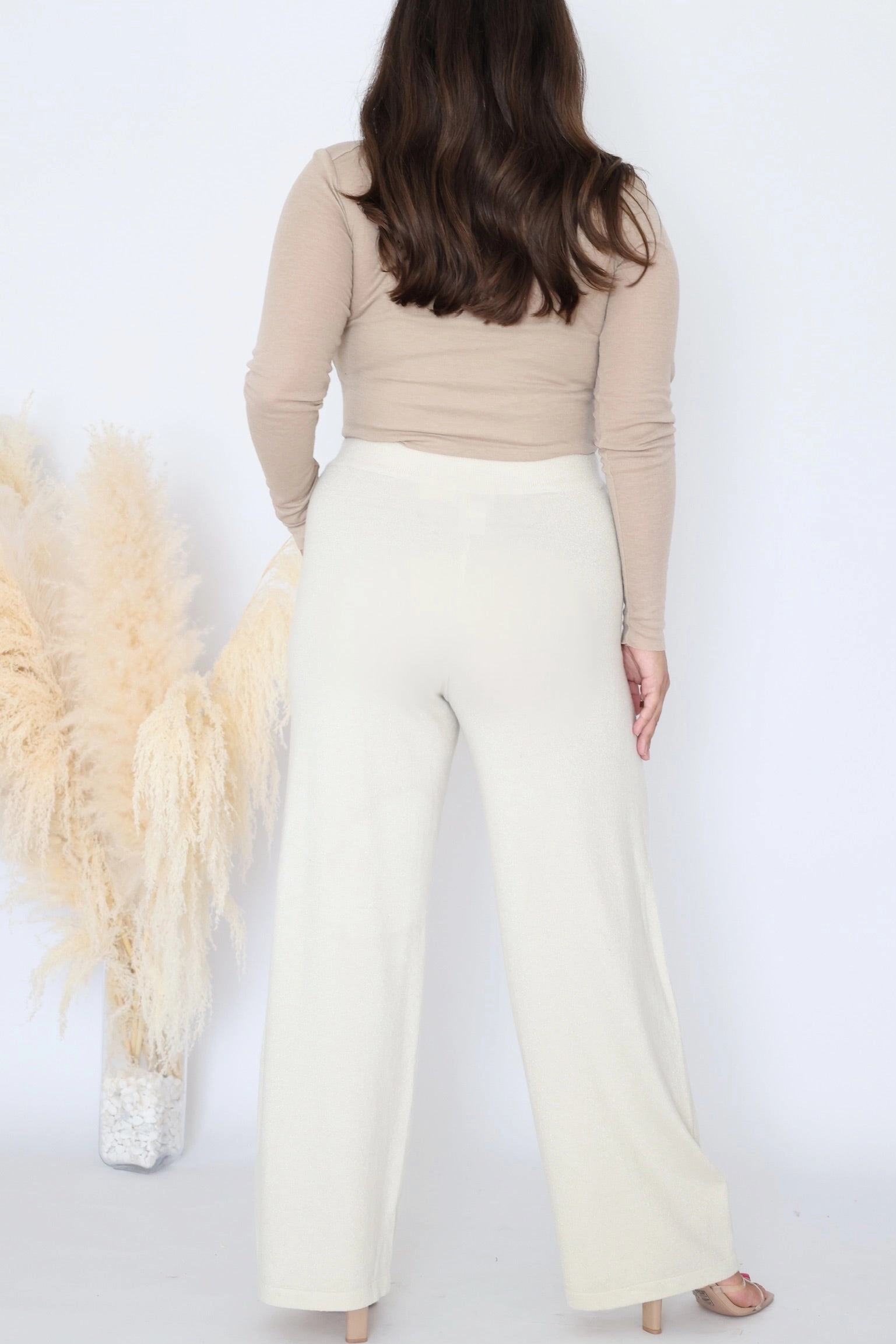 Office Attire Dance Pants- Champagne (FINAL SALE)