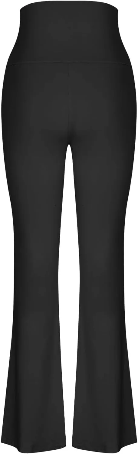 Foldover Yoga Flare Leggings Pants for Women Casual Bootcut Lounge Pant Sofy Comfy Bootcut Bell Bottoms Y2K Outfits