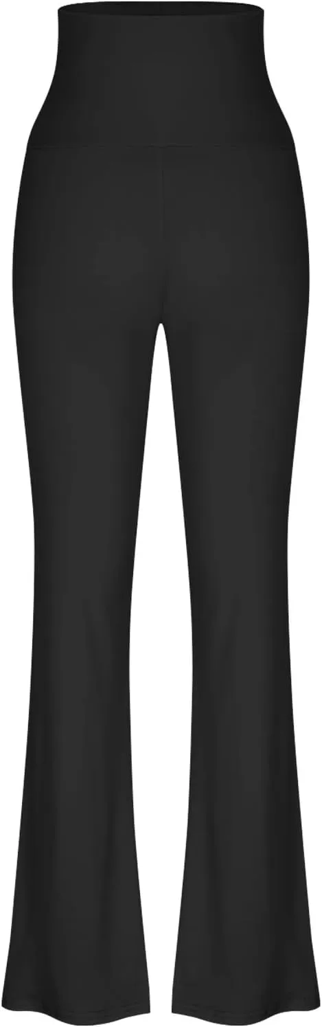 Foldover Yoga Flare Leggings Pants for Women Casual Bootcut Lounge Pant Sofy Comfy Bootcut Bell Bottoms Y2K Outfits