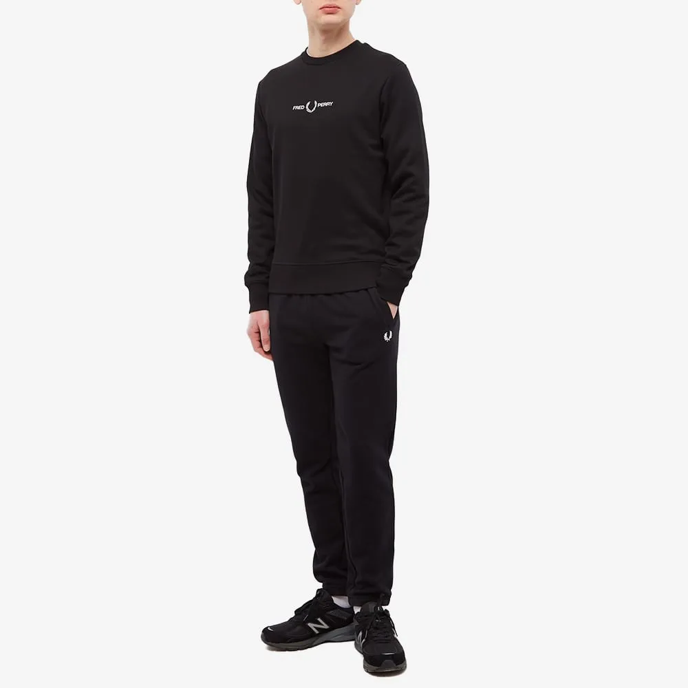Fred Perry Embroidered Sweatshirt