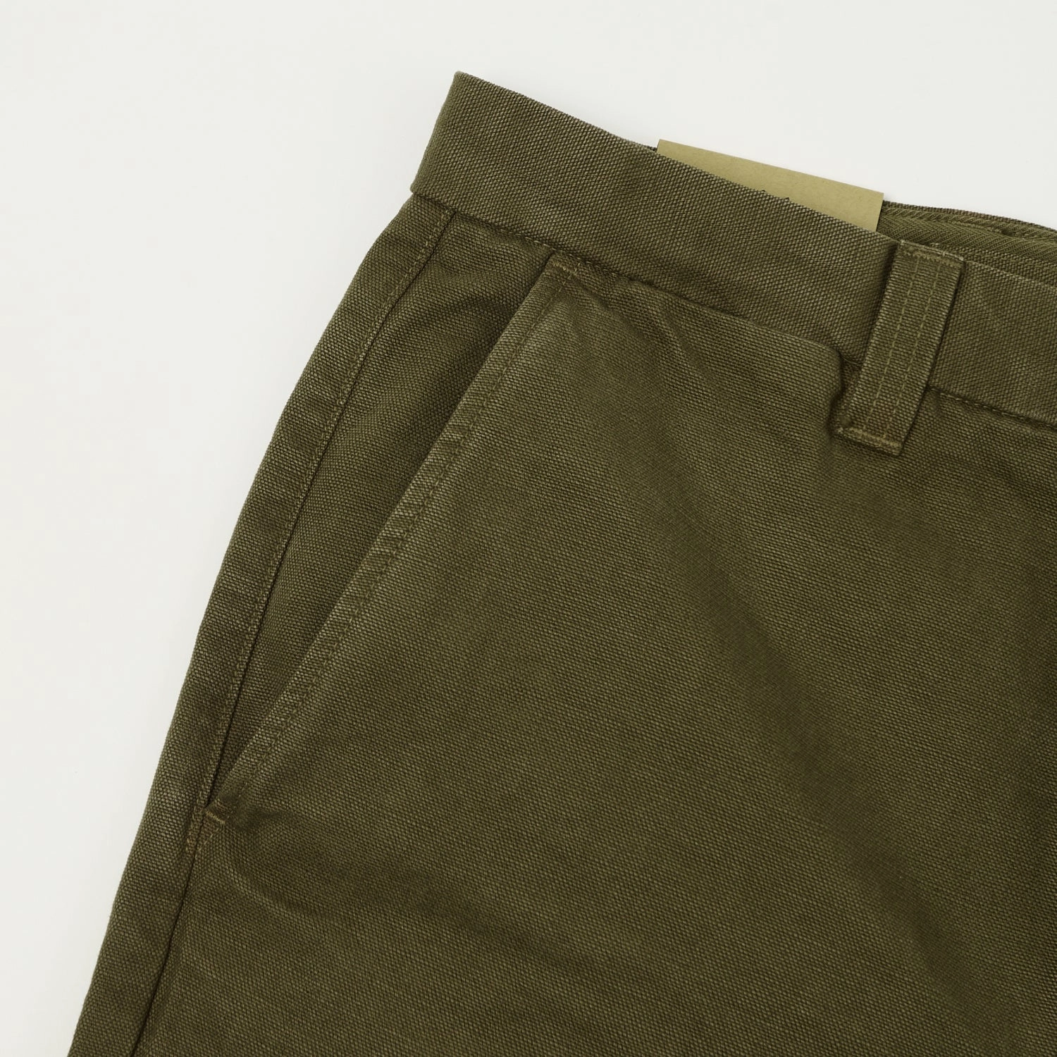 Freenote Cloth Heavyweight 14oz Slub Deck Pant - Army Green