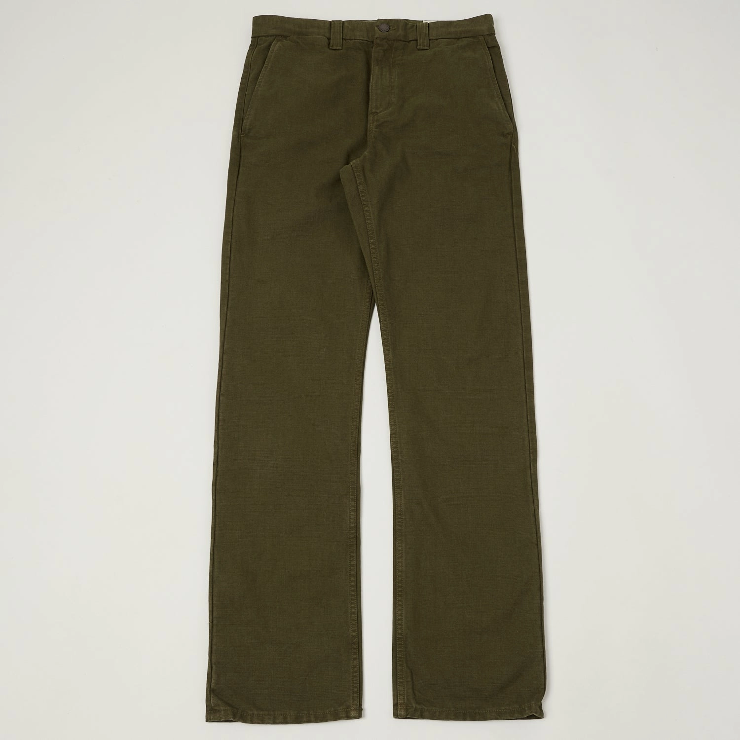 Freenote Cloth Heavyweight 14oz Slub Deck Pant - Army Green