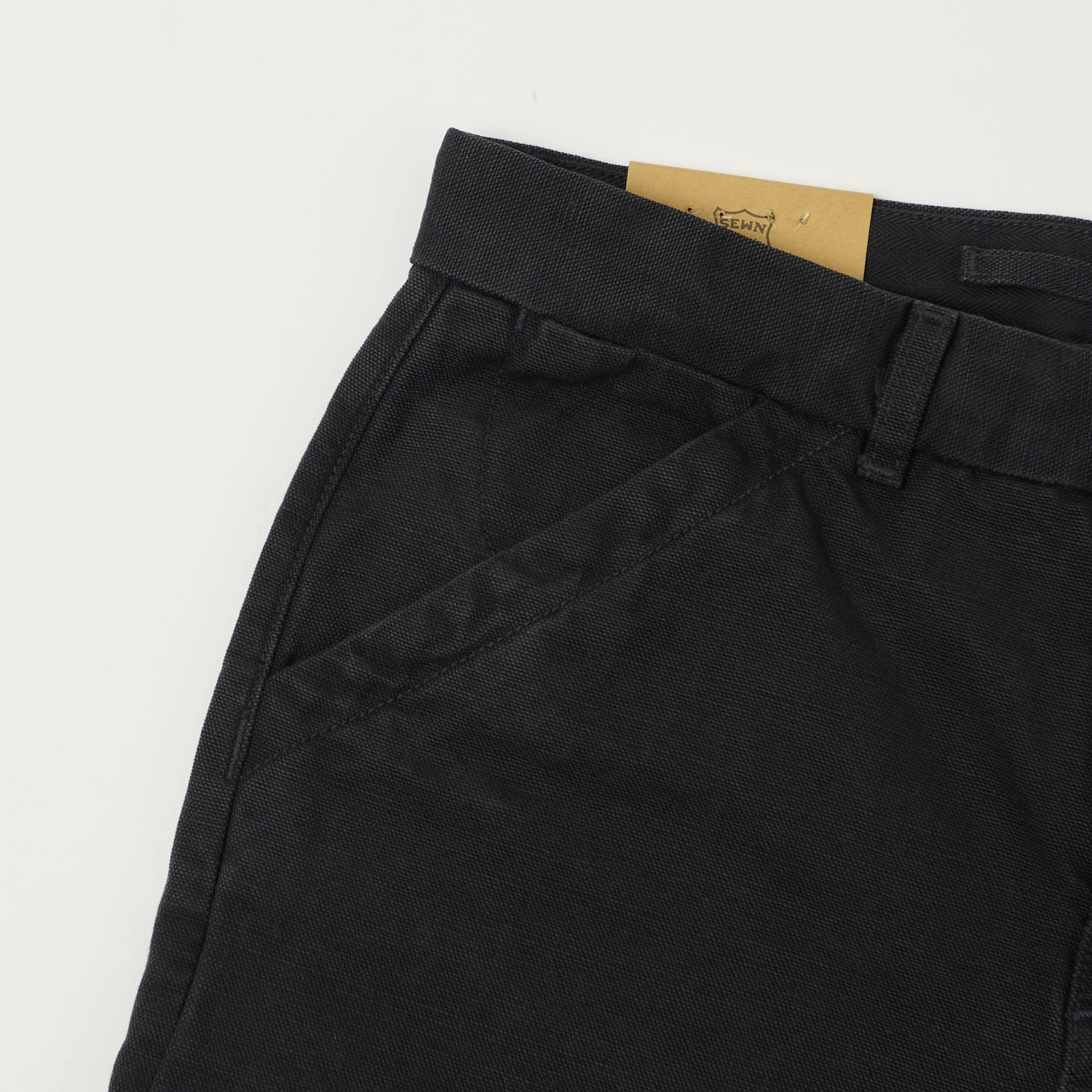 Freenote Cloth Heavyweight 14oz Slub Workers Chino - Black